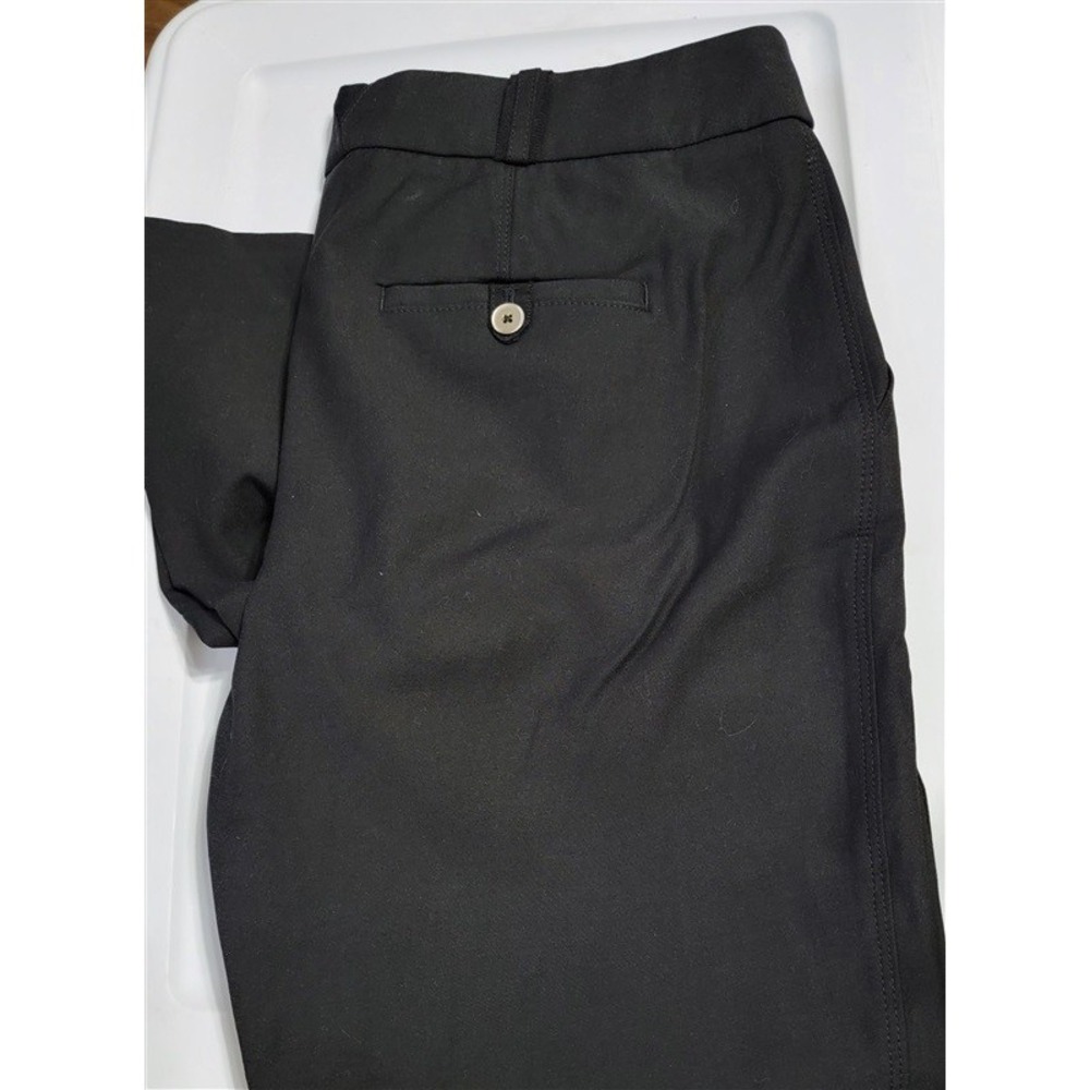NWOT White House Black Market 10L Ankle Front Seam Trouser Pants in Black 113471